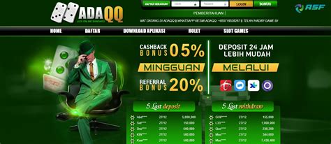 Link Alternatif ADAQQ.COM Login Daftar Bandar QQ Online 24 Jam.